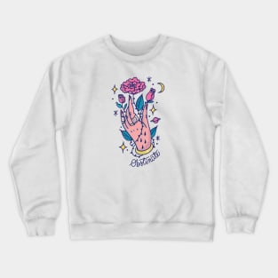 Obstinate gal Crewneck Sweatshirt